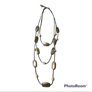 Silver-looking Necklace